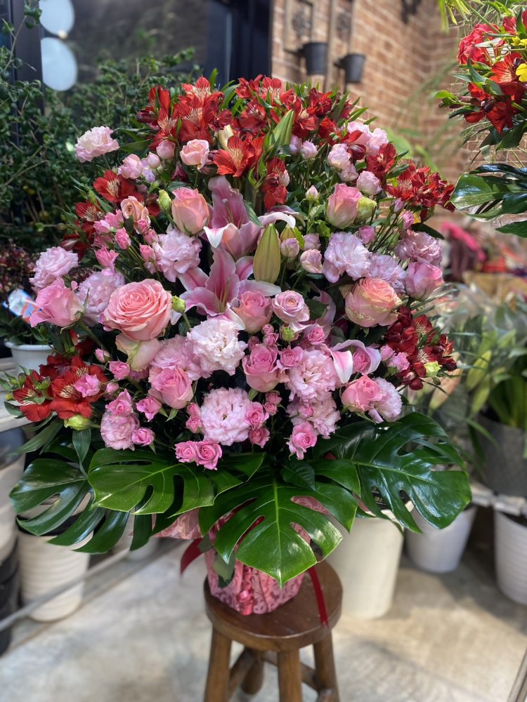 ピンクフィズ系大き目のアレンジメント